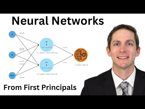 Neural Networks, From First Principals, A Single Perceptron.