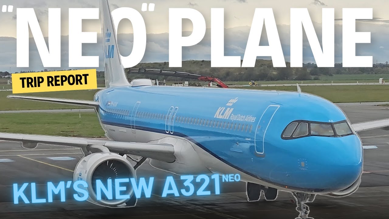 Flying KLM's "NEO" Plane! ✈️ A321neo Economy Trip Report