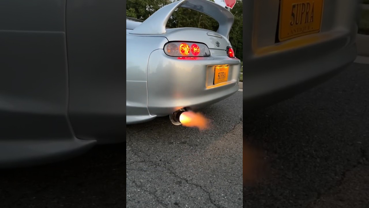 Supra Flames & Bee*R Rev Limiter Install 🔥