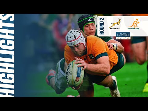 SOUTH AFRICA V AUSTRALIA | The Rugby Championship 2025 | Round 2