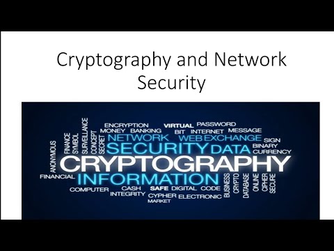 Cryptography and Network Security- Introduction to Encryption, Decryption, Cipher, Cryptanalysis