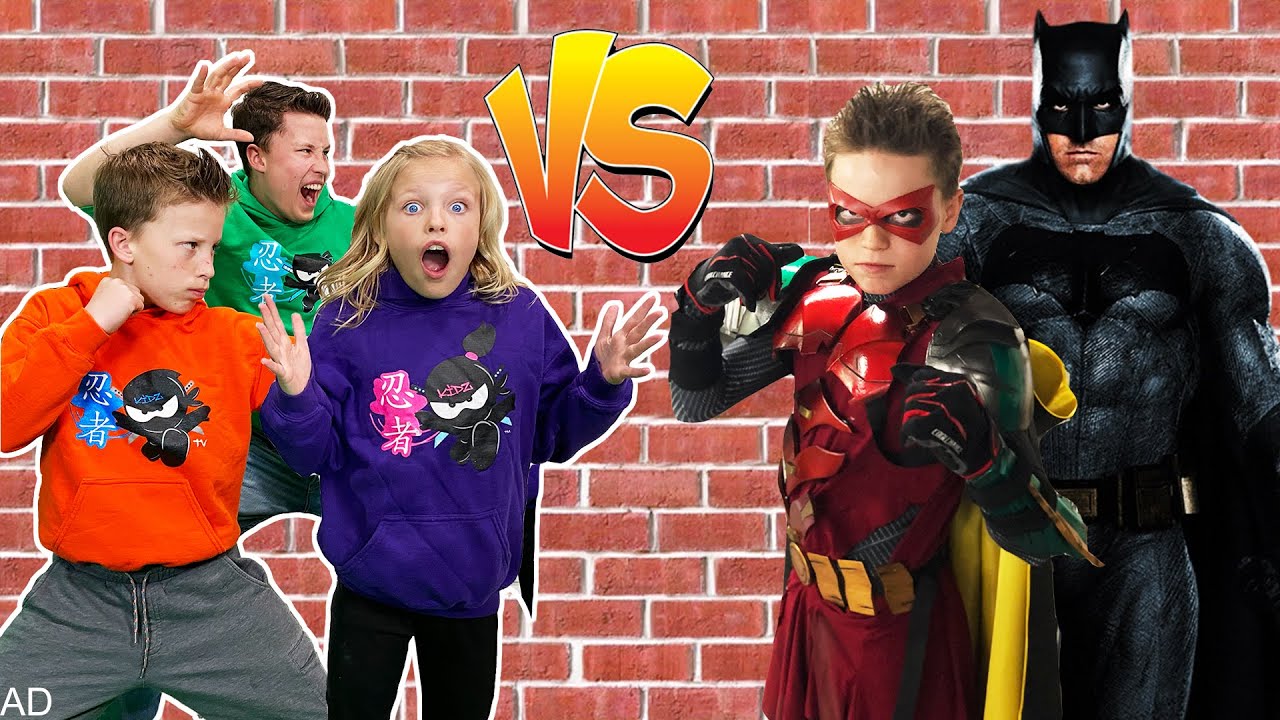 Ninja Kidz Join Robin to Save Batman from Joker ๐ฆธโโ๏ธ