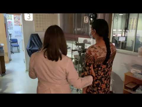 Toma de Agudeza visual en paciente que puede colaborar