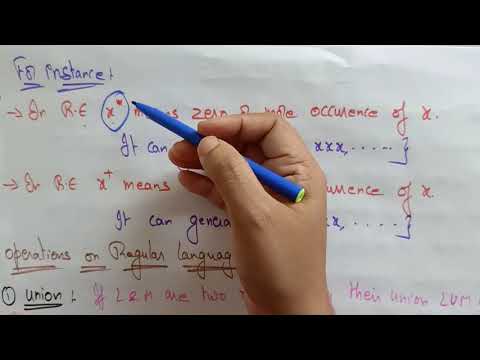 Theory of Automata | Regular Expression | TOC | Lec-40 | Bhanu Priya