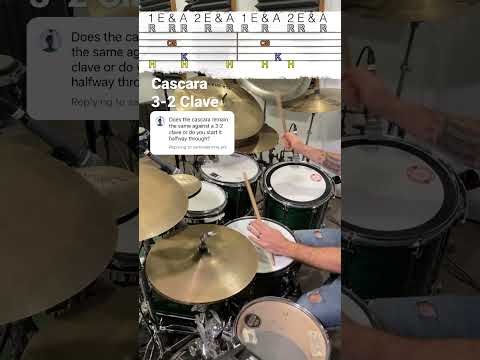 How To Play Cascara w/ 3-2 Clave in 30 Seconds!