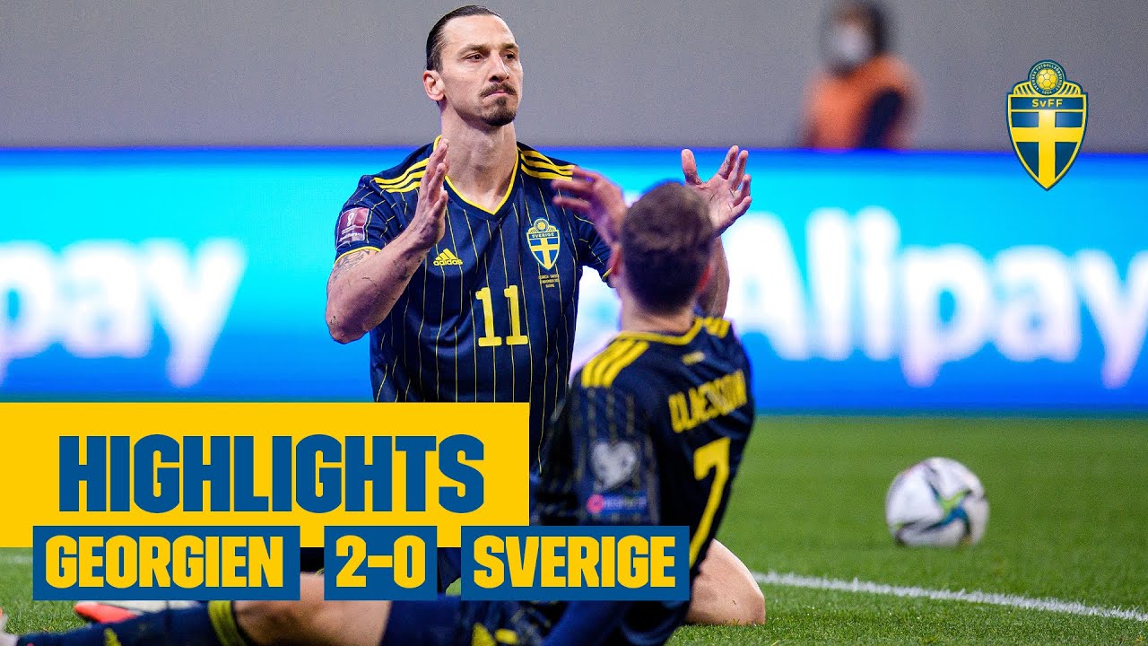 Georgien vs Sverige 2-0: Svår förlust i VM-kvalet ⚽