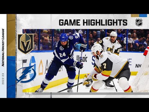 Golden Knights @ Lightning 3/9 | NHL Highlights 2023