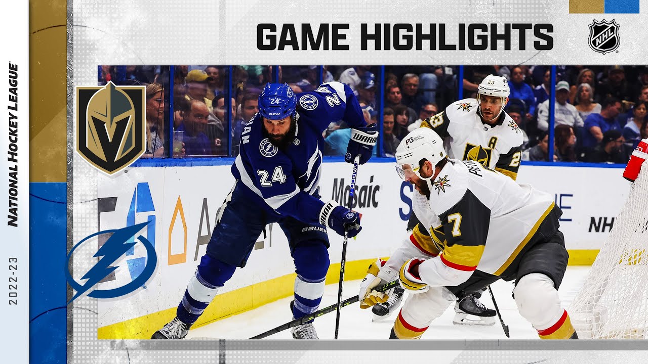 NHL Highlights: Golden Knights vs Lightning - March 9, 2023 π