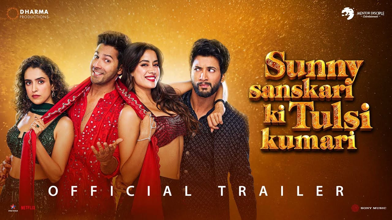Sunny Sanskari Ki Tulsi Kumari - Official Trailer | Varun, Janhvi, Sanya, Rohit | Shashank K | Oct 2