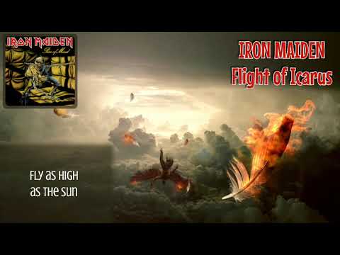 Iron Maiden - Flight of Icarus (lyrics on screen)
