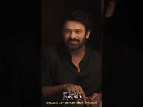 The King returns! 👑Our BAAHUBALI, Prabhas invites you back into the world of Maahishmati