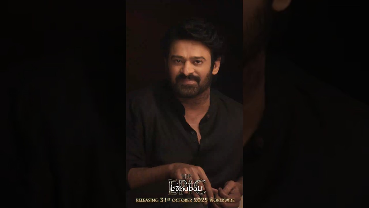 Prabhas Returns as Bahubali! 👑 Revisit the Epic World of Maahishmati