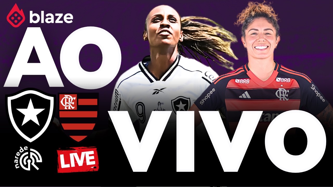 Botafogo Fem x Flamengo Fem AO VIVO | Brasileirão 2026 ⚽