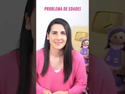 PROBLEMA de EDADES 👶👵 #susiprofe #matematicas