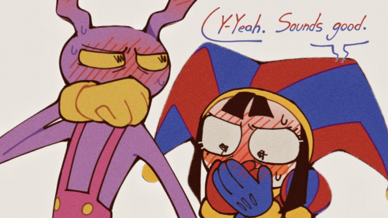 Pomni Slams Jax ❤️ | The Amazing Digital Circus Comic