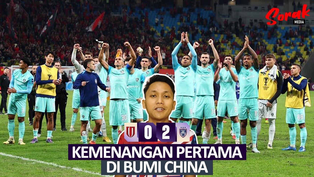 JDT Raih Kemenangan Bersejarah Melawan Tim Terbaik China di ACLElite! ⚽