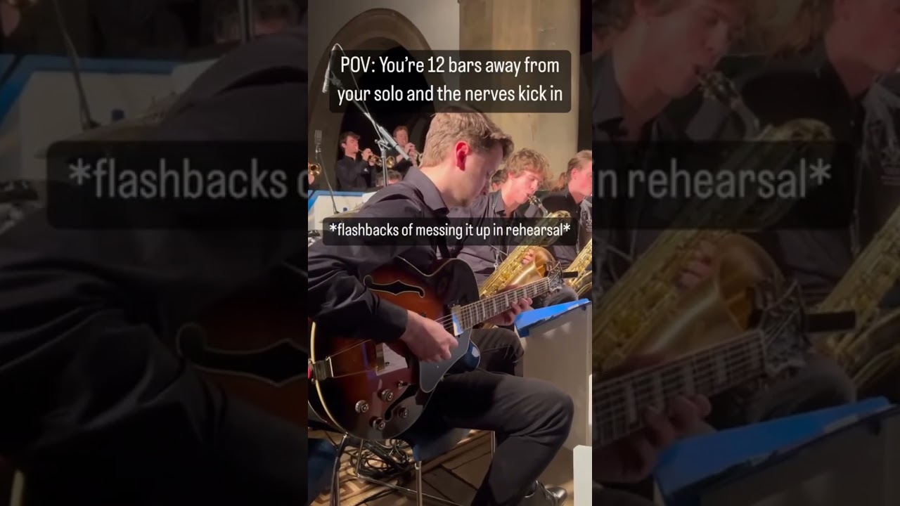 Oxford Guitarist Performs Amazing Jazz Lick πΈ