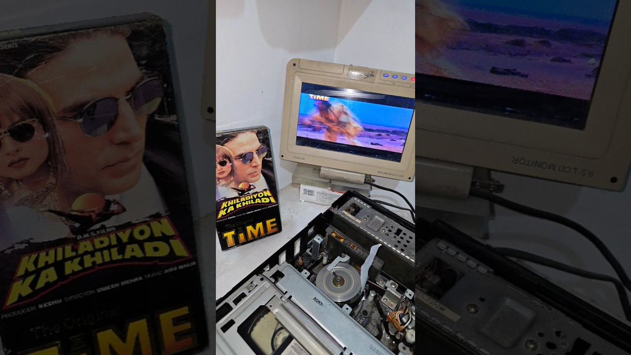 Khiladiyon Ka Khiladi Hindi Full Movie on VHS 🎬 | Classic Action Film