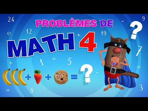 Foufou - Problèmes de Maths pour les enfants (Math Problems for kids) Serie 04 - 4k