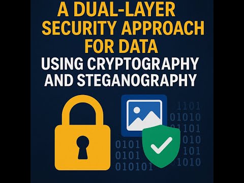 A Dual-Layer Security Approach for Cloud Data Using Cryptography and Steganography | PYTHON | flask