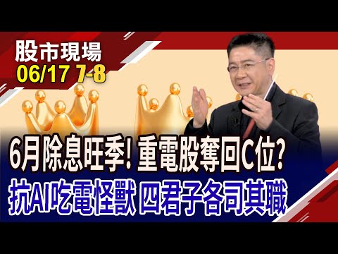 電力需求攀升 重電四君子各具風采?亞力擴廠搶市,將演出逆襲?輝達鄰居+訂單滿手 士電動能來電?｜20250617(第7/8段)股市現場*鄭明娟(白易弘)