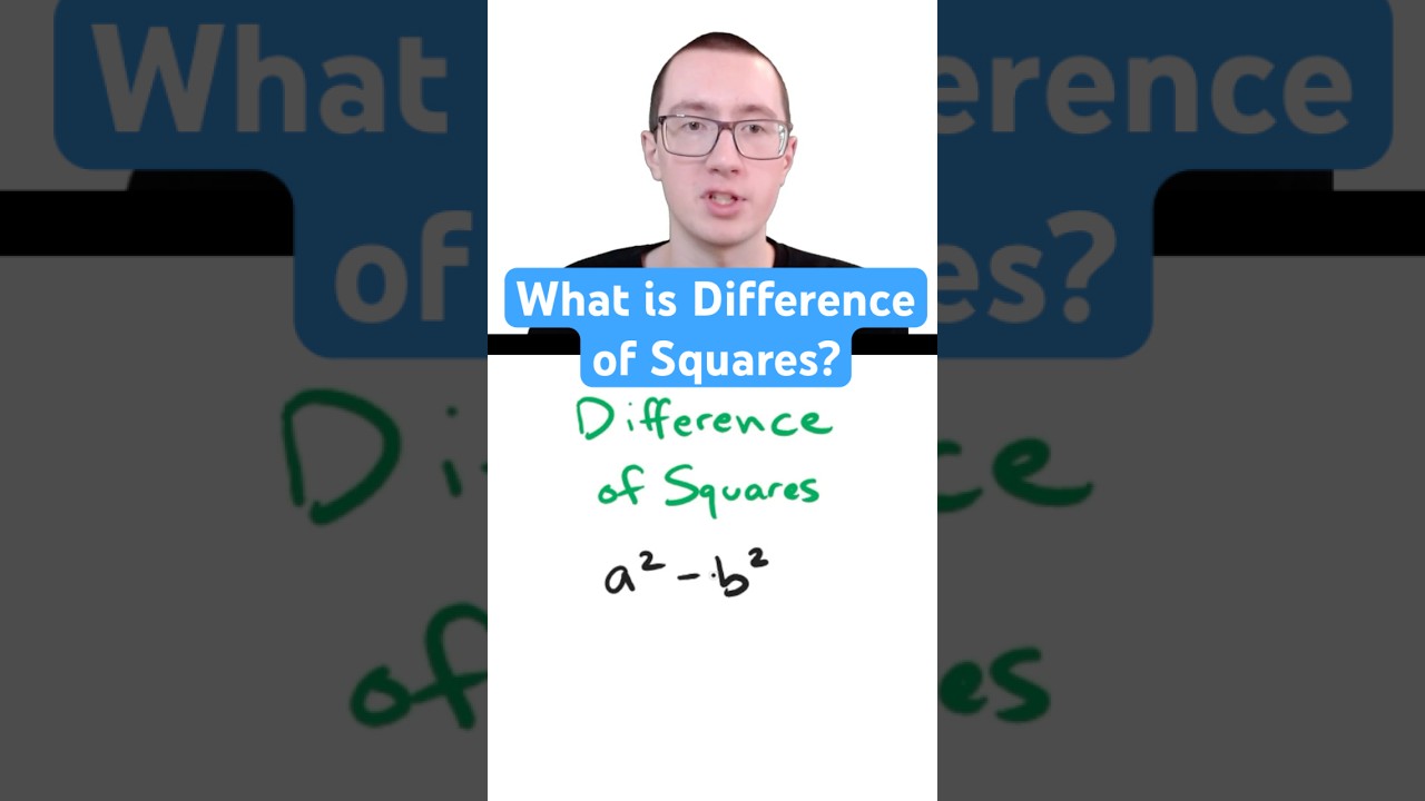 Understanding the Difference of Squares and Its Use in Factoring Binomials