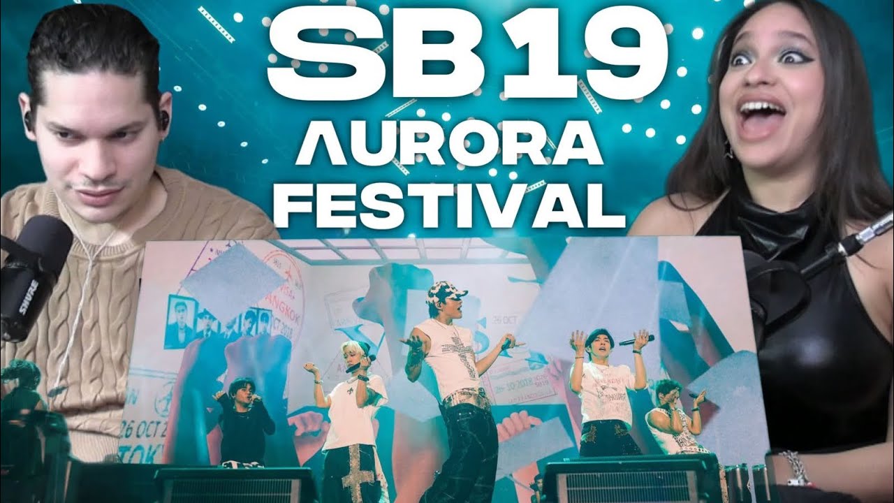 Waleska & Efra React to SB19 at Aurora Festival 🎶