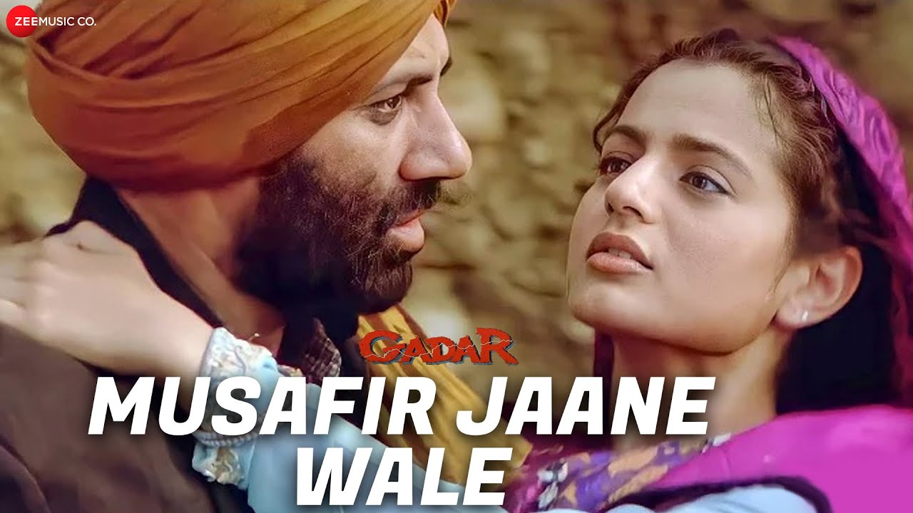 Gadar - Musafir Jaane Wale Full Video 🎬 | Sunny Deol & Ameesha Patel