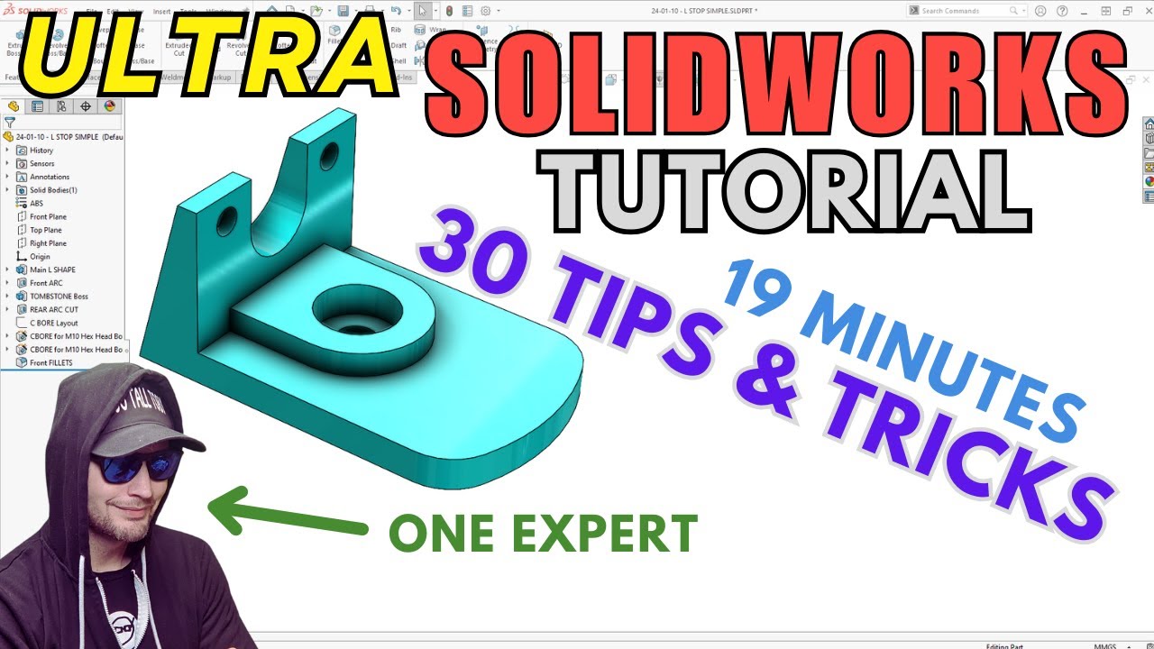 Top SolidWorks Tips & Tricks for Beginners 🚀