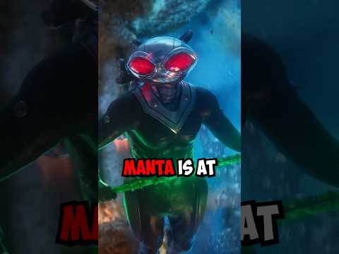 Black Manta was WASTED in Aquaman 2