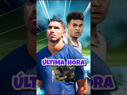 HAKIMI NO SE OLVIDARÁ DE LUIS DÍAZ 🤬🚨 #championsleague #hakimi #luisdiaz #lesionado