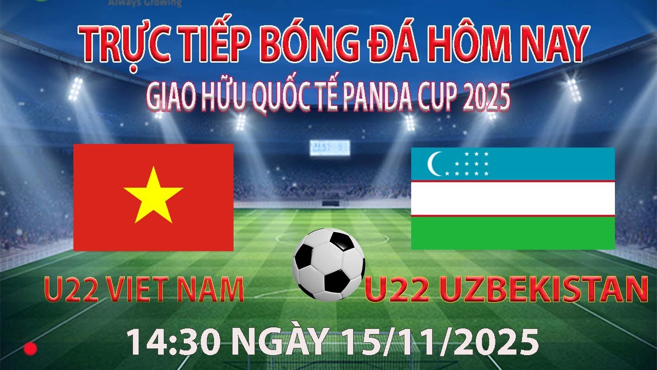 Xem Trực Tiếp U22 Việt Nam vs Uzbekistan 14/11 ⚽
