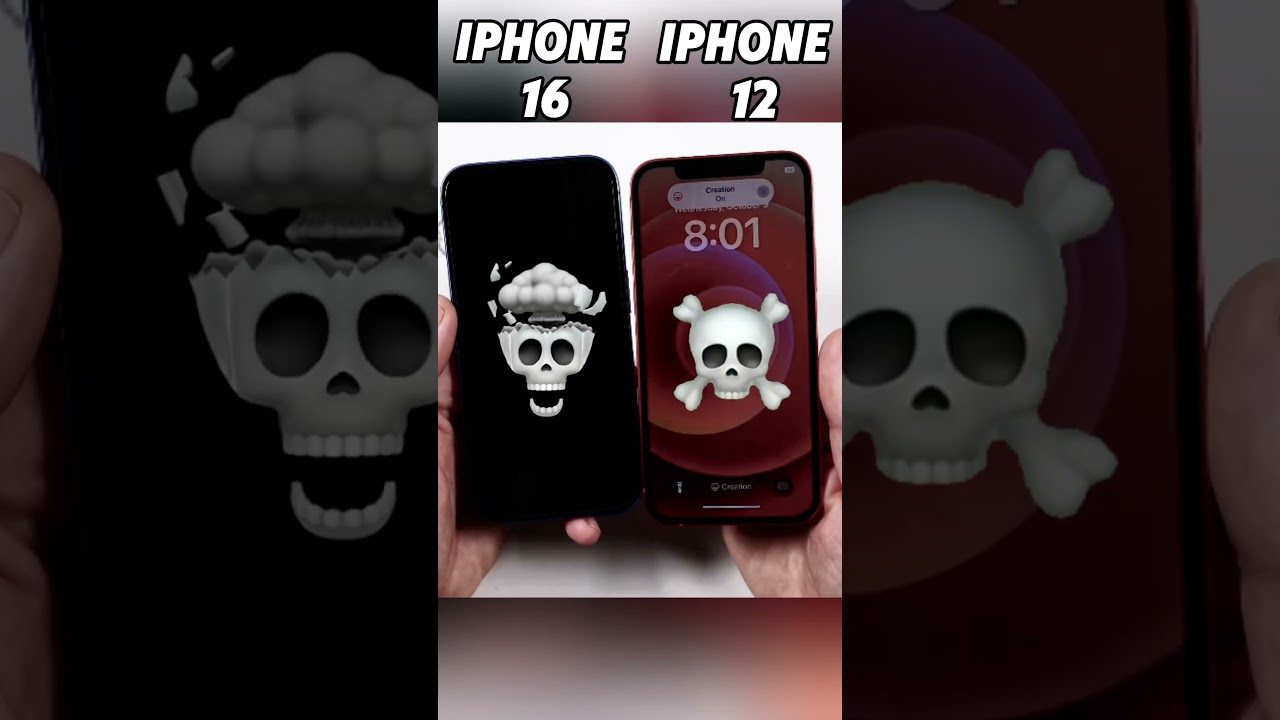 iPhone 16 vs iPhone 12 ⚡ Ultimate Speed Test! Which iPhone Reigns Supreme? 🚀 #Shorts#viralvideo