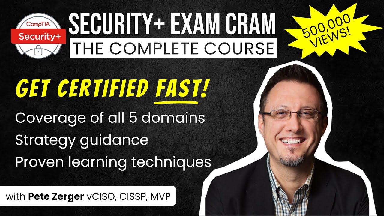 CompTIA Security+ Exam Prep SY0-701 (YouTube Series) 📹