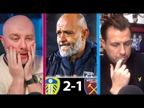 "This Is Sad" Leeds 2-1 West Ham | Instant Match Reaction