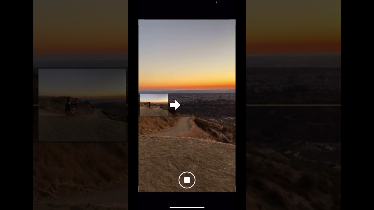 Create a Clone Shot Using iPhone's Pano 🎥