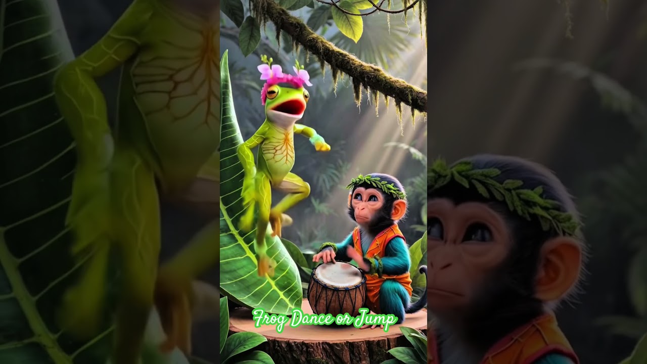 Hilarious Frog Dance Animation 🐸 | Funniest Animal Dance Moves!