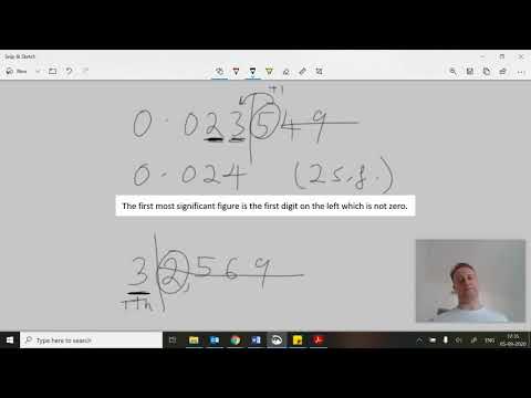 IGCSE Maths: rounding off to significant figures (GTU)