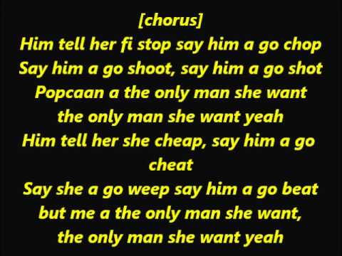Popcaan - Only Man She Want Lyrics 🎶