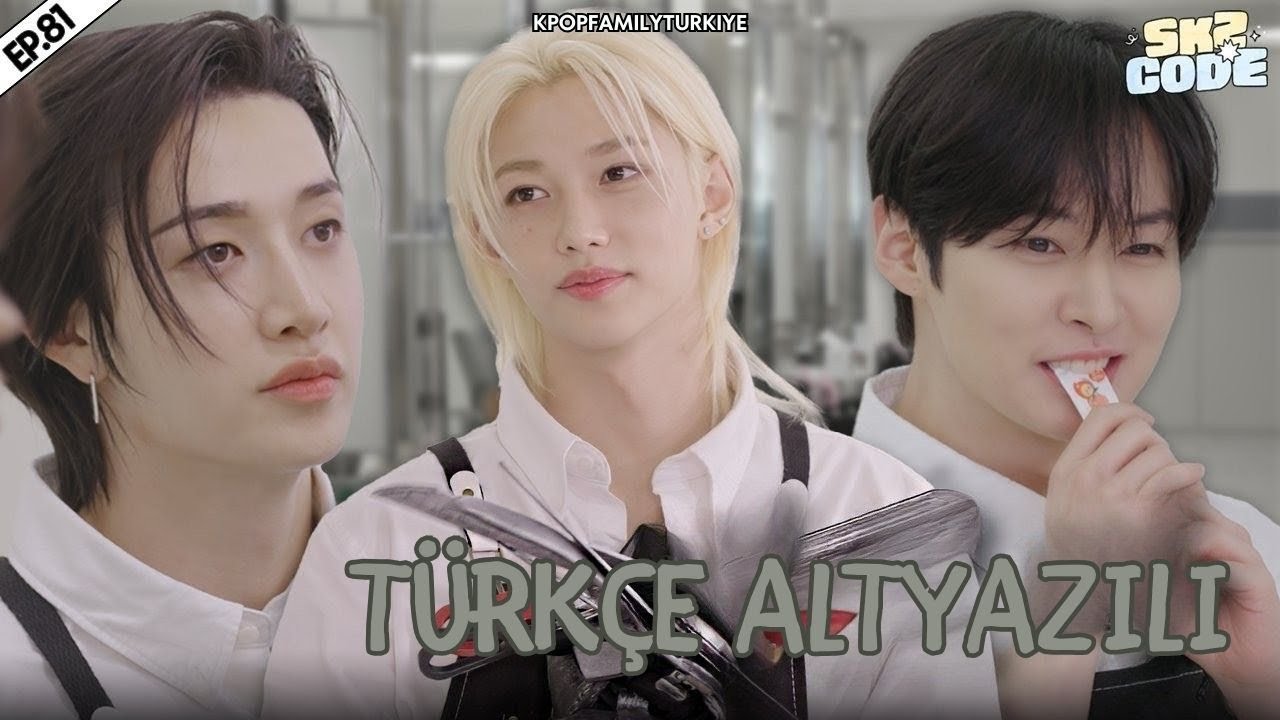 Stray Kids SKZ CODE Bölüm 81: CEREMONY Hair Salon 🌟 Türkçe Altyazılı