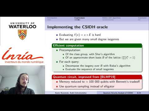 Quantum Security Analysis of CSIDH