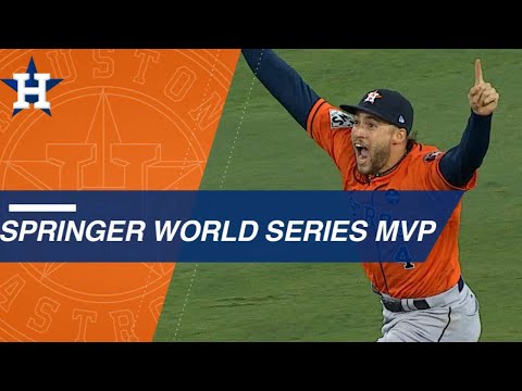 George Springer slugs five World Series home runs to earn MVP honors