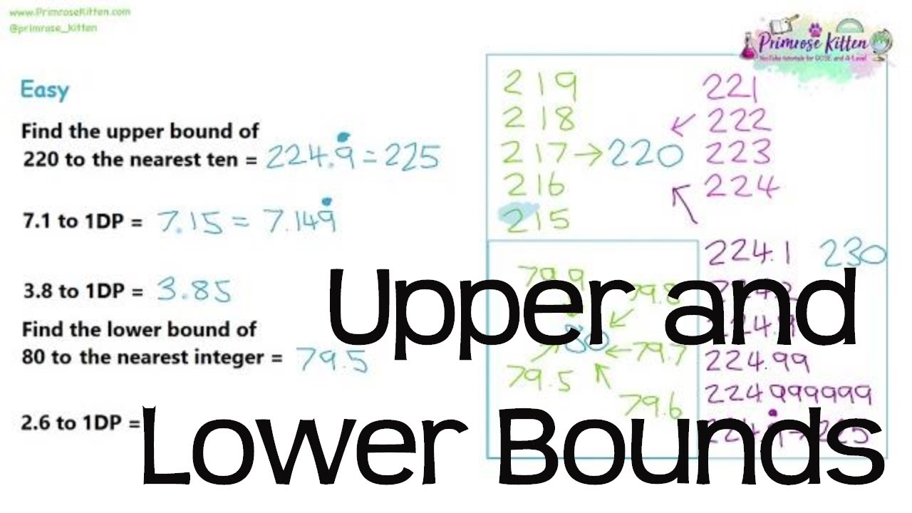 Upper and Lower Bounds | GCSE and iGCSE Maths Revision