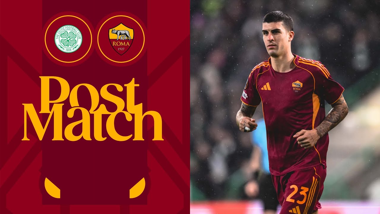 Gianluca Mancini Post Celtic-Roma Interview ⚽