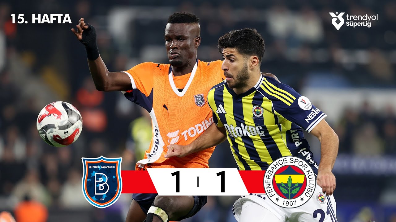 Başakşehir - Fenerbahçe 1-1 Highlights | Süper Lig 2025/26
