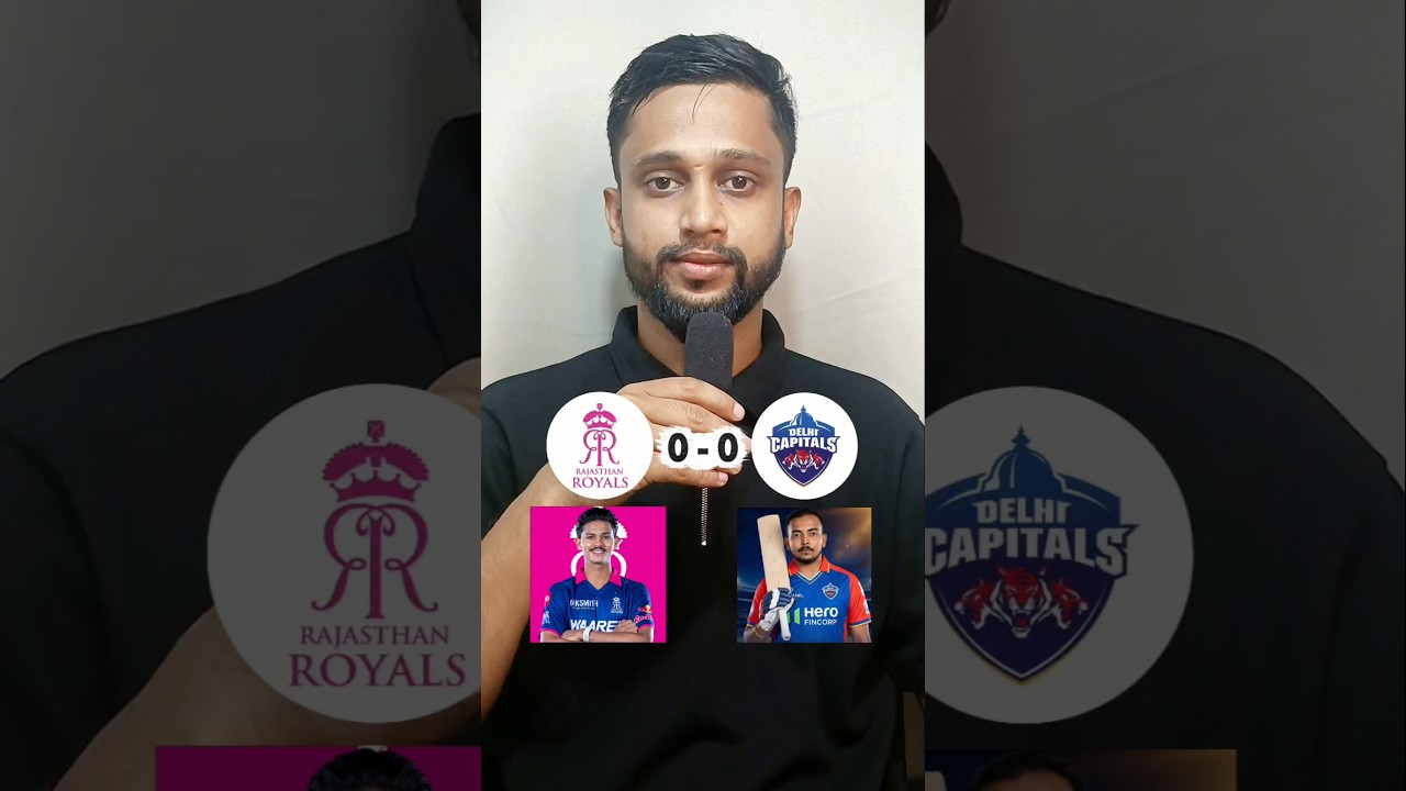 RR & DC Combined XI: Who Makes the Cut? 🏏