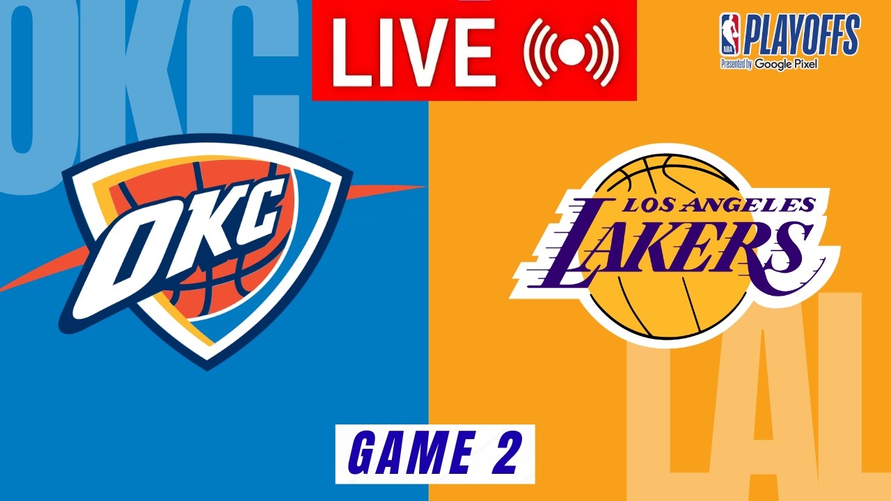NBA LIVE! Los Angeles Lakers vs OKC Thunder I May 6, 2026 Full Game 2K26 NBA Playoffs Game 2
