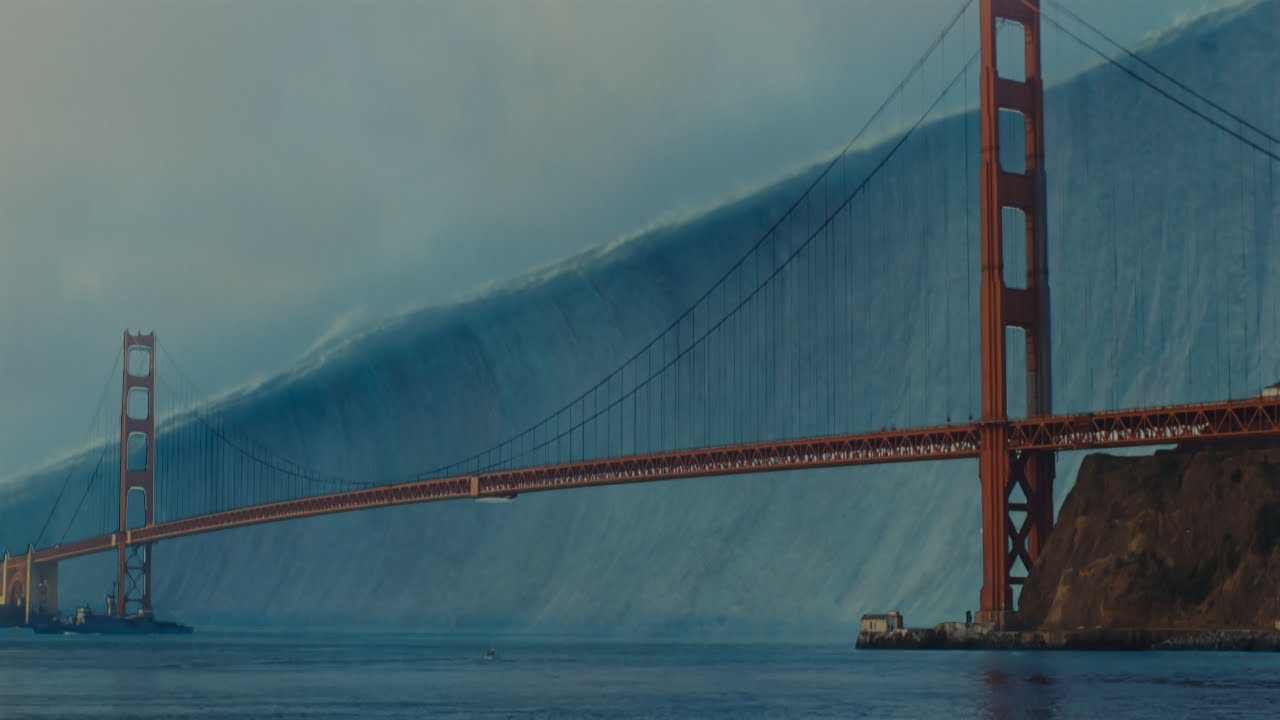 The Abyss 1989 Special Edition Megatsunami Scene 🌊 in 4K HDR