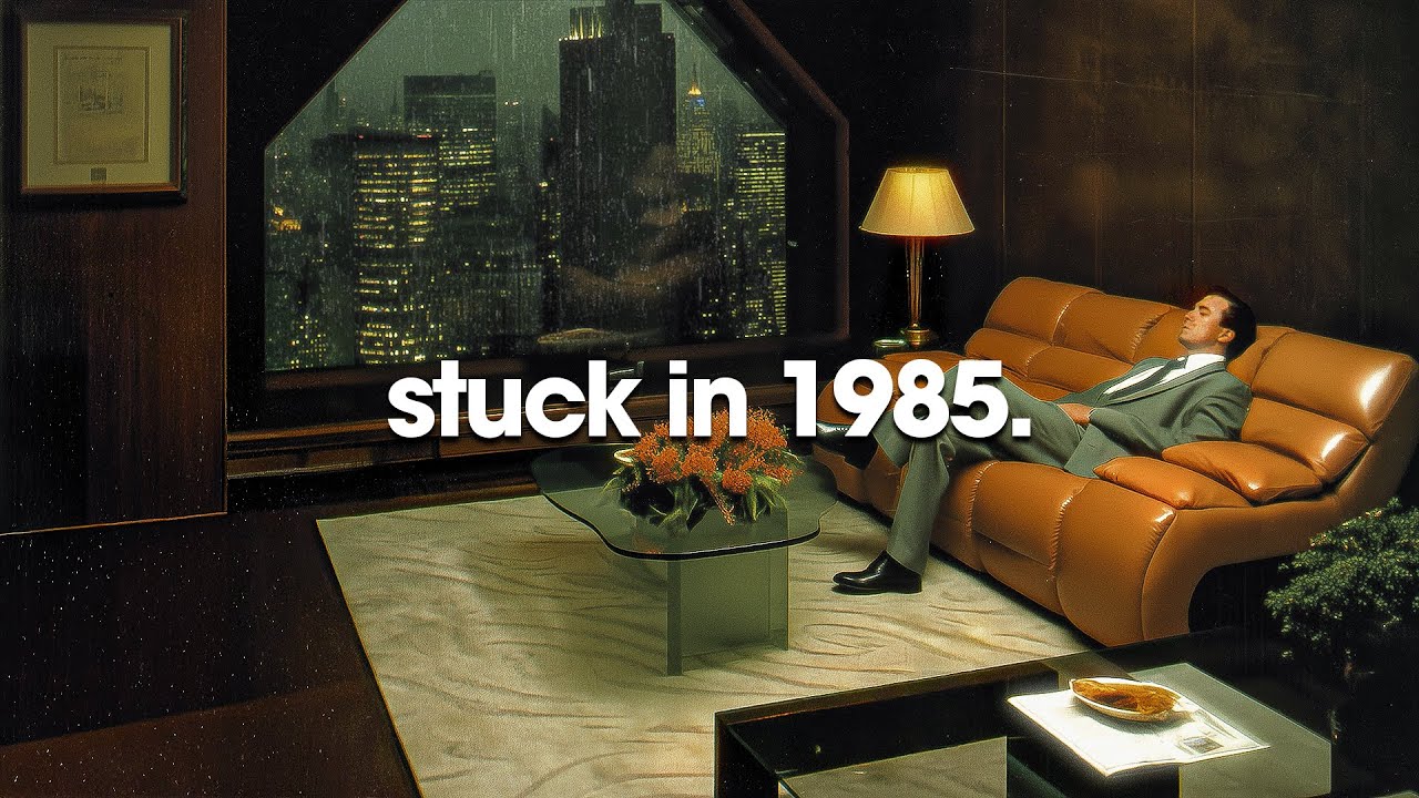 A Rainy Night at the Office (1985) — Ambient Vaporwave and Nostalgic Officewave Mix