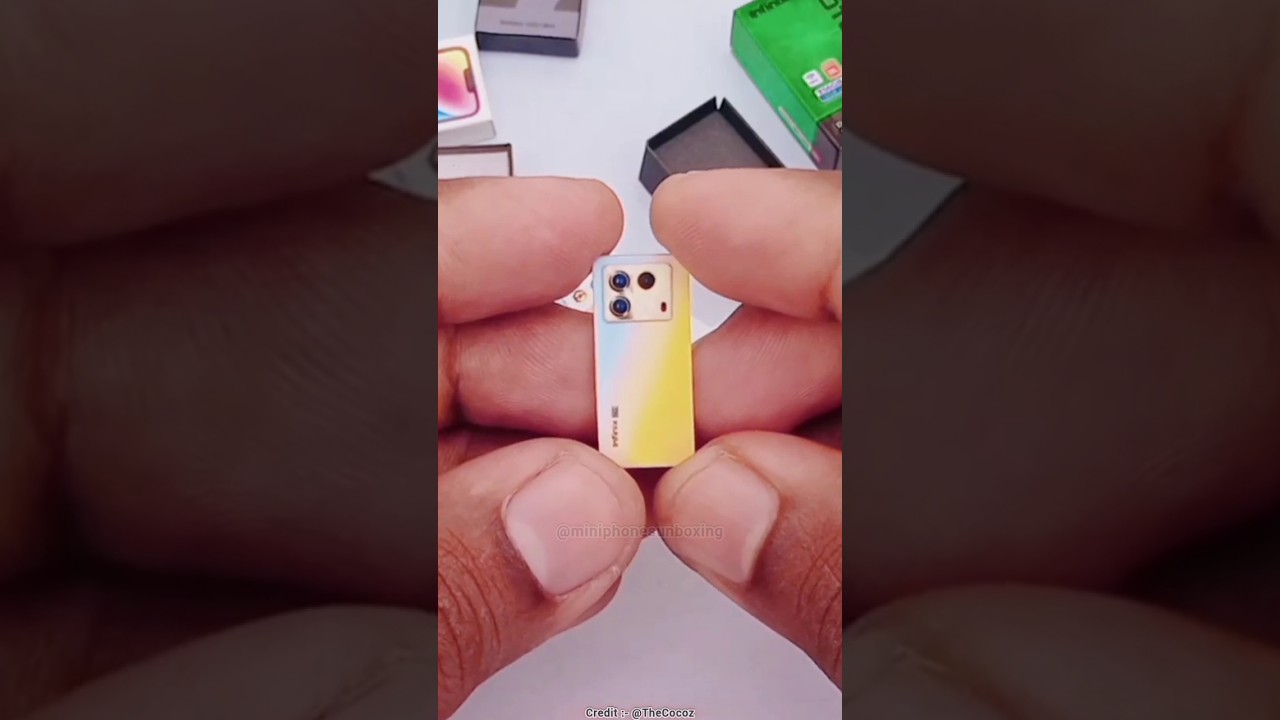 Infinix Note 40 Unboxing 📱 | Mini & Compact Smartphone Reveal!